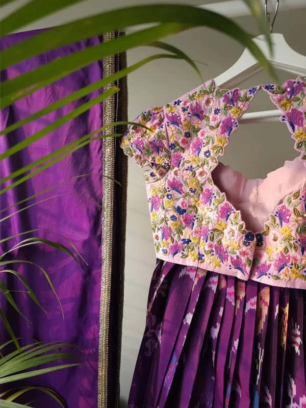 Purple patola lehenga1